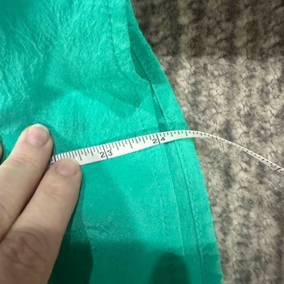 ENTRO Women's Short Puff Sleeve Button down - Picture 10 of 10